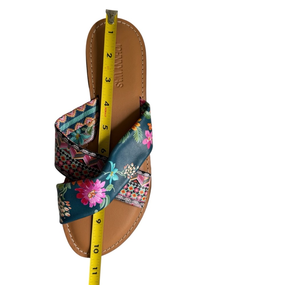 NEW Johnny Was Sonoma Slide Sandal Floral Slip On - Picture 9 of 9